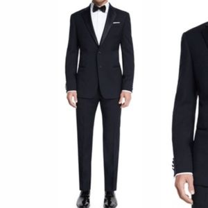 Verno Notch Lapel Classic Fit Tuxedo Dark Navy